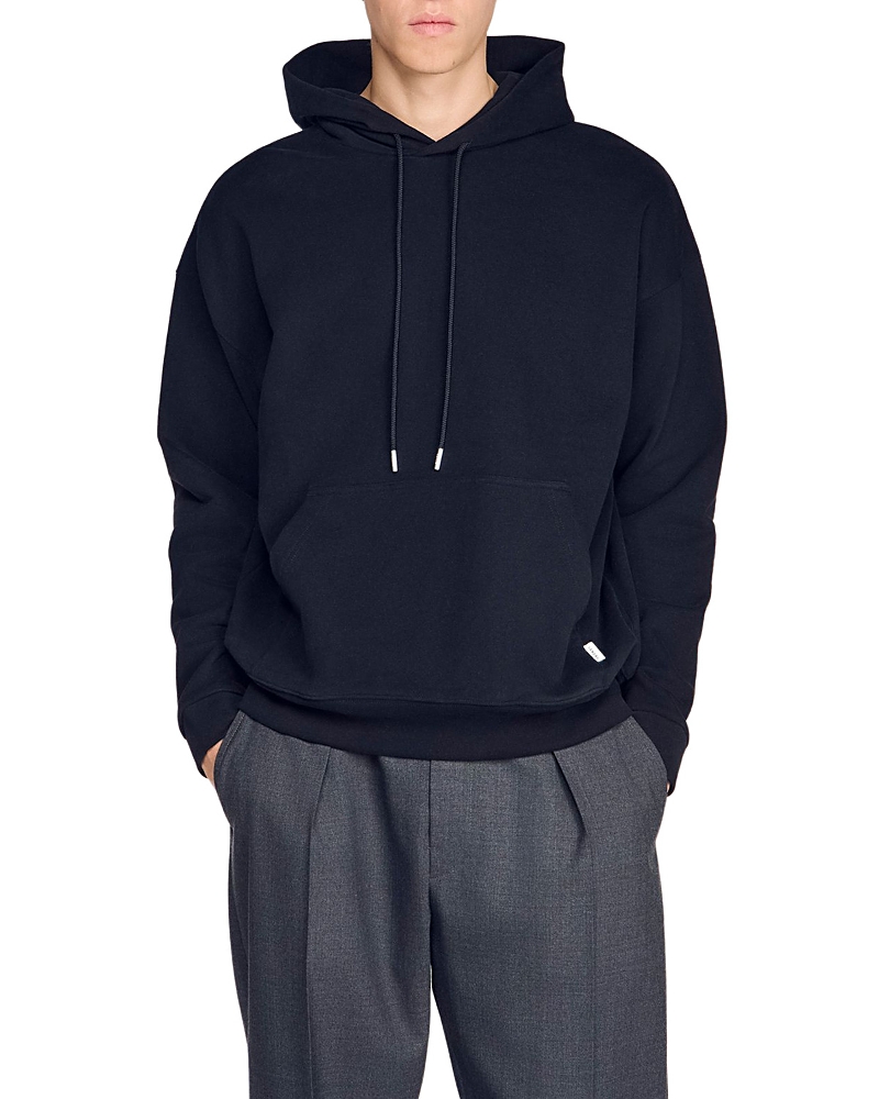 Sandro Oversized Cotton Hoodie