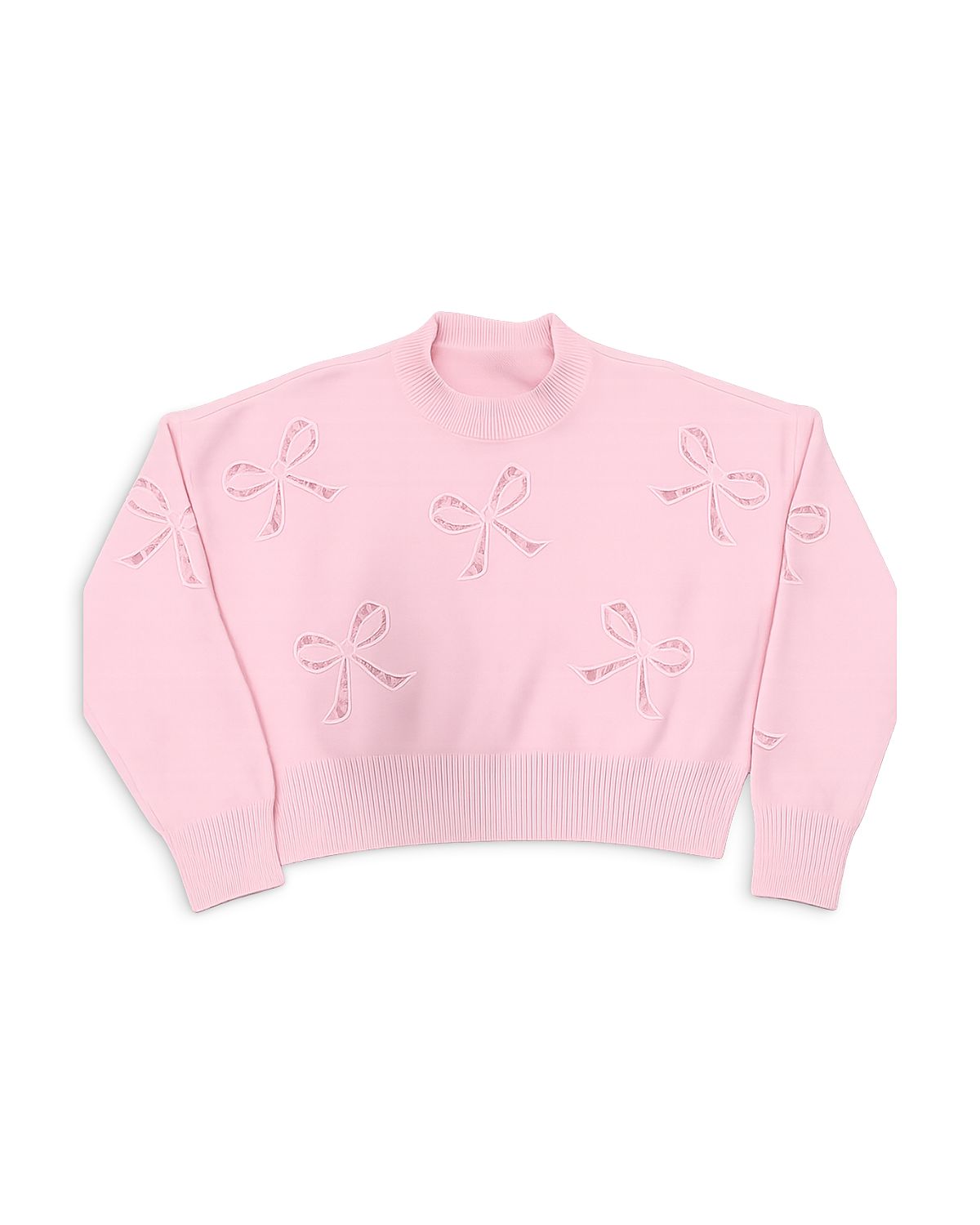 KatieJnyc Girls' Tween Erin Bows Sweater - Big Kid
