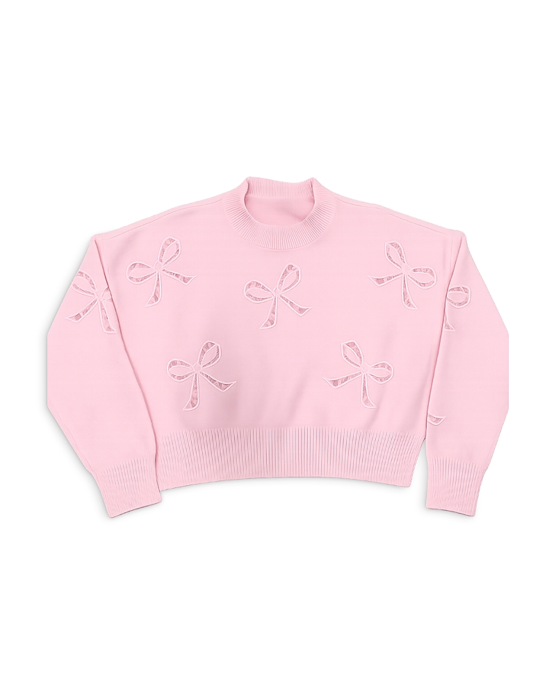 KatieJnyc Girls' Tween Erin Bows Sweater - Big Kid