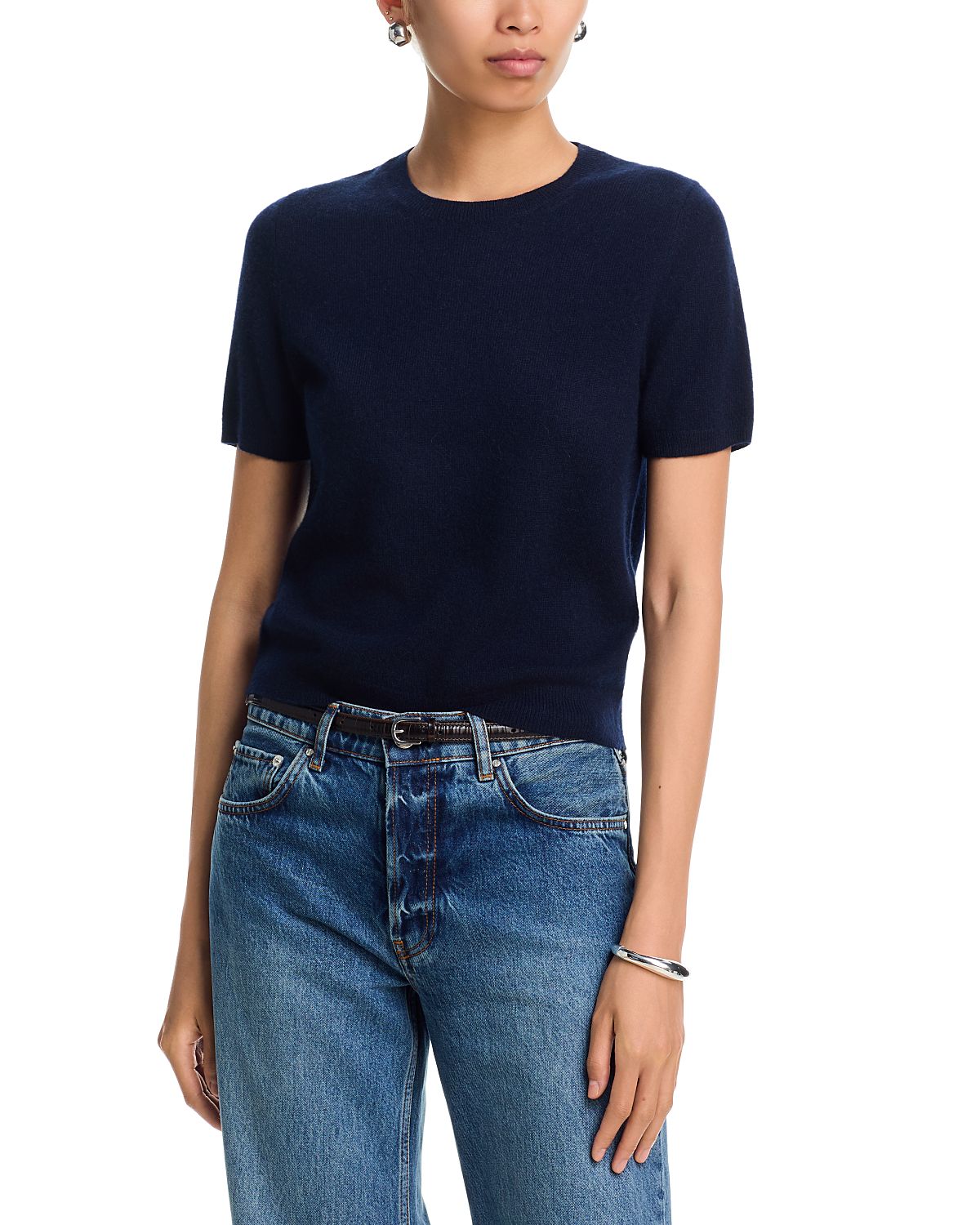 C by Bloomingdale's Cashmere Cashmere Crewneck Sweater - Exclusive
