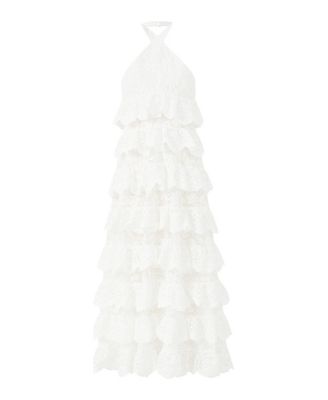 Girls' Paloma Lace Frill Maxi Dress - Little Kid, Big Kid
