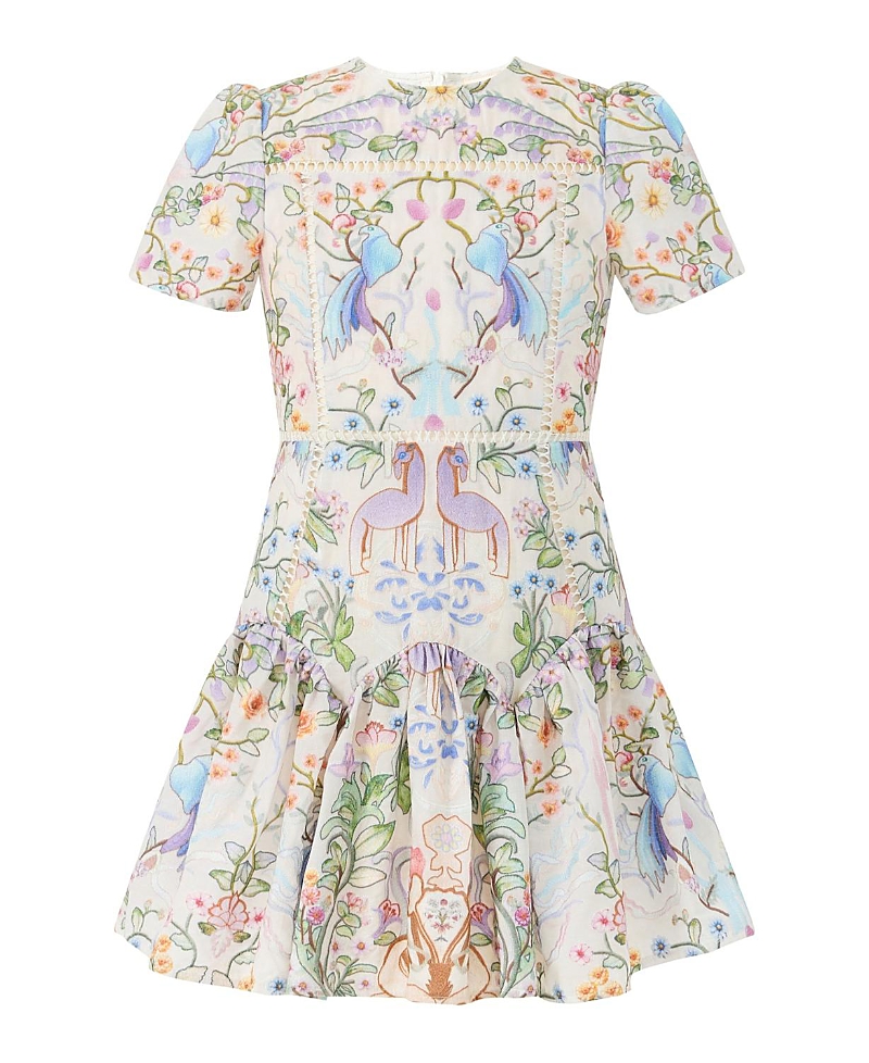 Marlo Kids Girls' Tatiana Embroidered Mini Dress - Little Kid, Big Kid