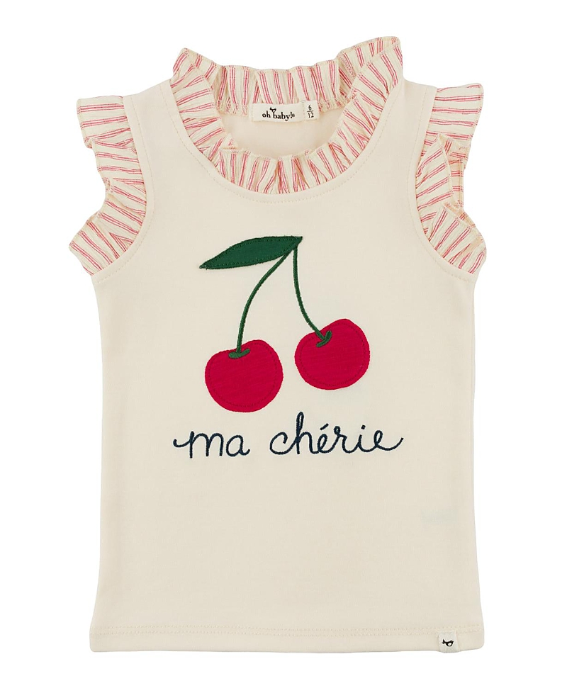 oh baby! Girls' Ma Cherie Rebekah Top - Baby, Little Kid