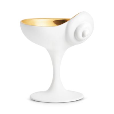 Jessica McCormack Gold Shell Scoop Bowl