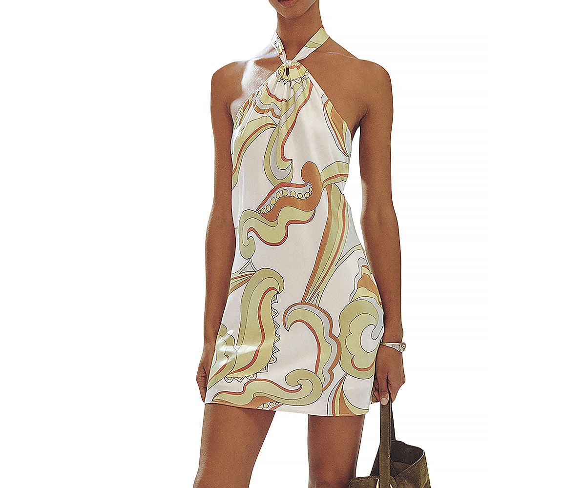 Reformation Opaline Silk Dress