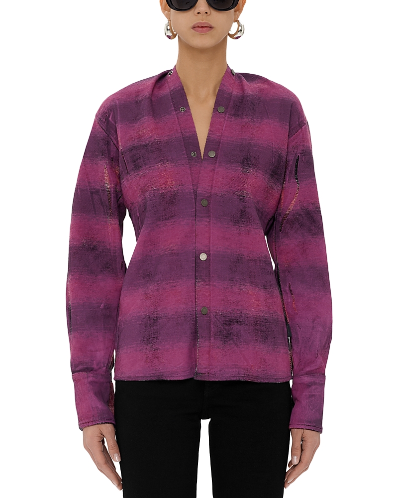 Haikure Shona Snap Closure Shirt
