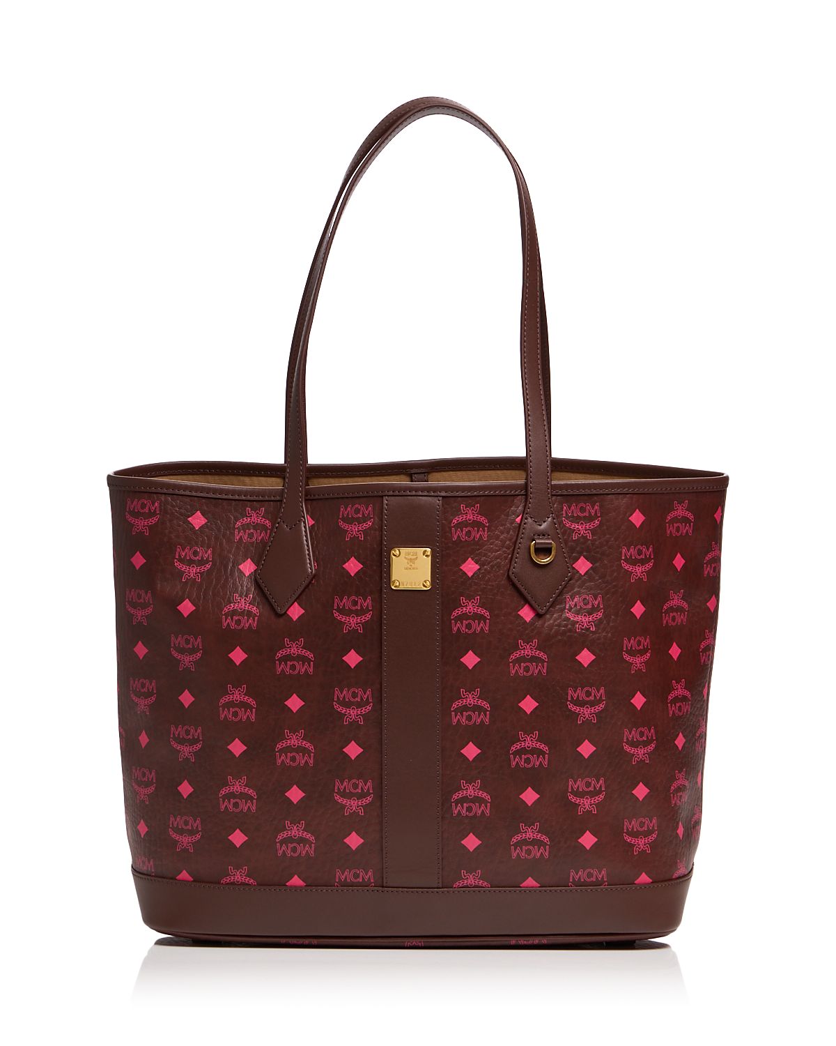 Mcm Liz Medium Visetos Shopper Tote