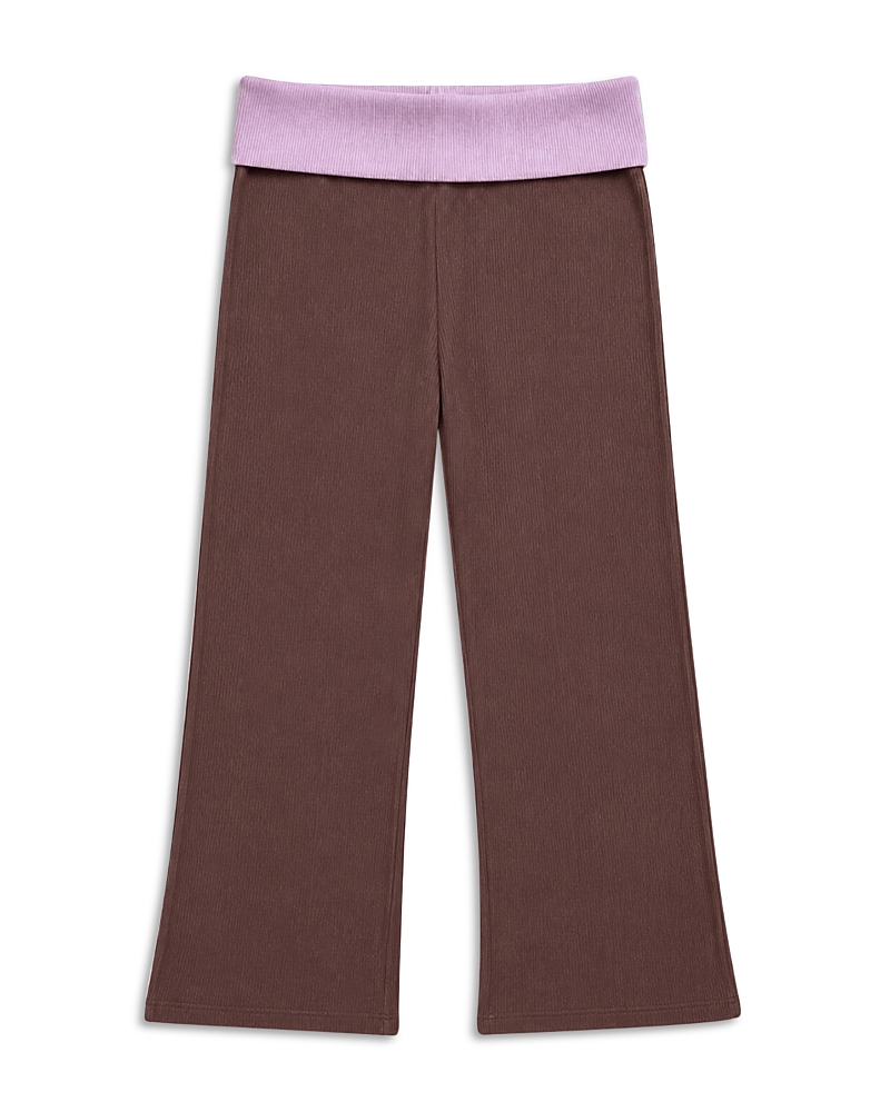 KatieJnyc Girls' Tween Livi Rollover Pants - Big Kid