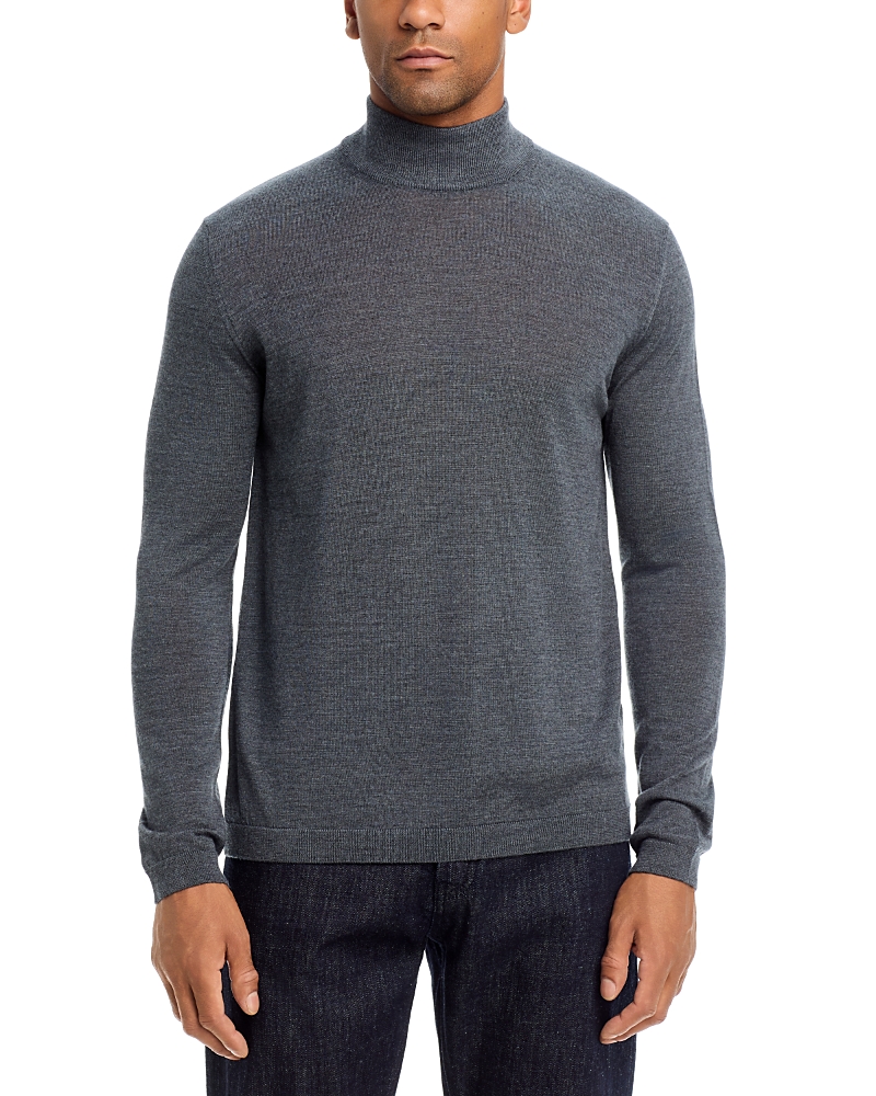 Jack Victor Wool & Silk Mock Neck Sweater