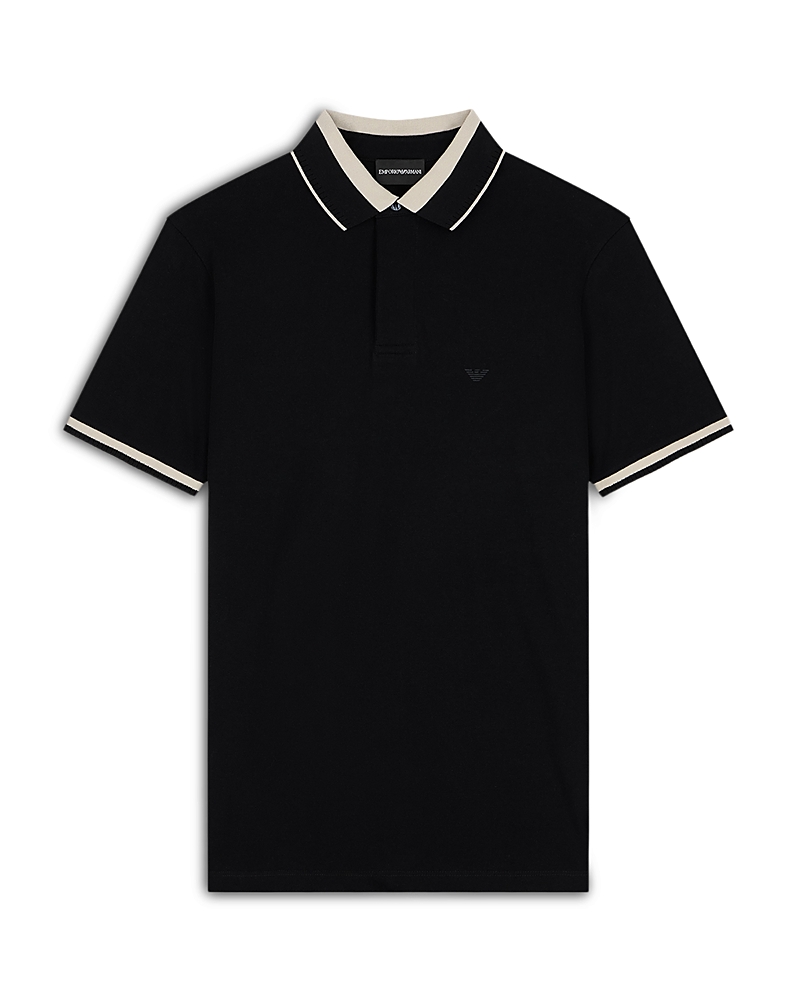 Emporio Armani Cotton Pique Polo Shirt