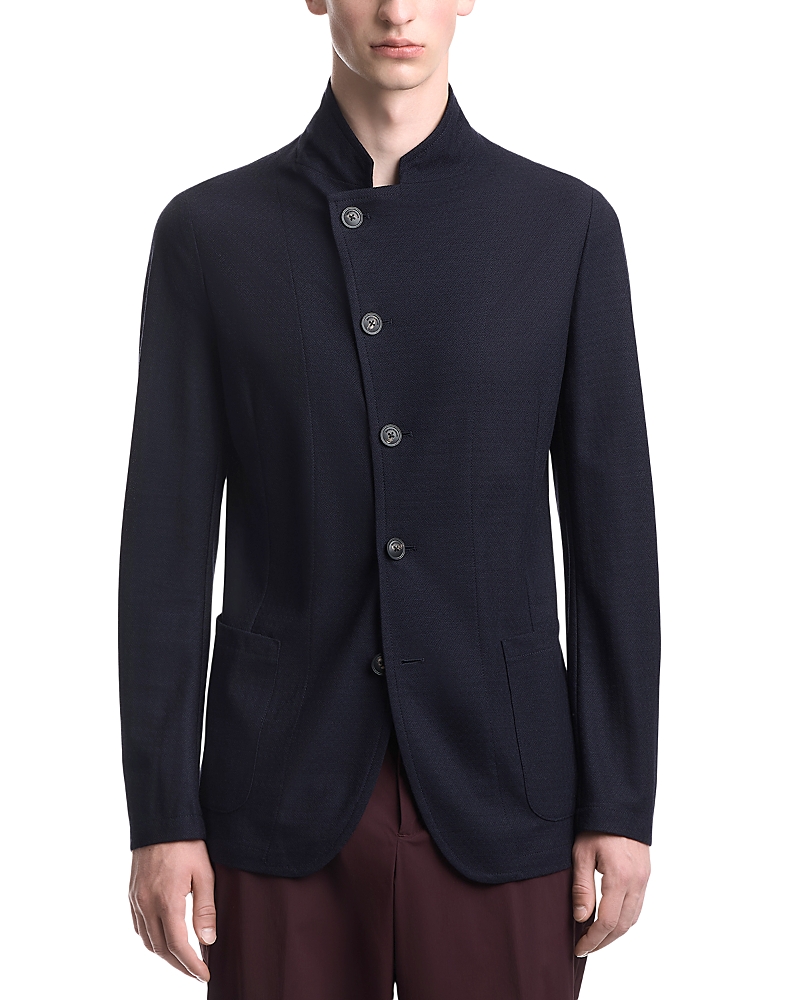 Emporio Armani Regular Fit Virgin Wool Jacket