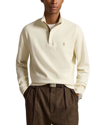 Luxury Jersey Quarter Zip Pullover