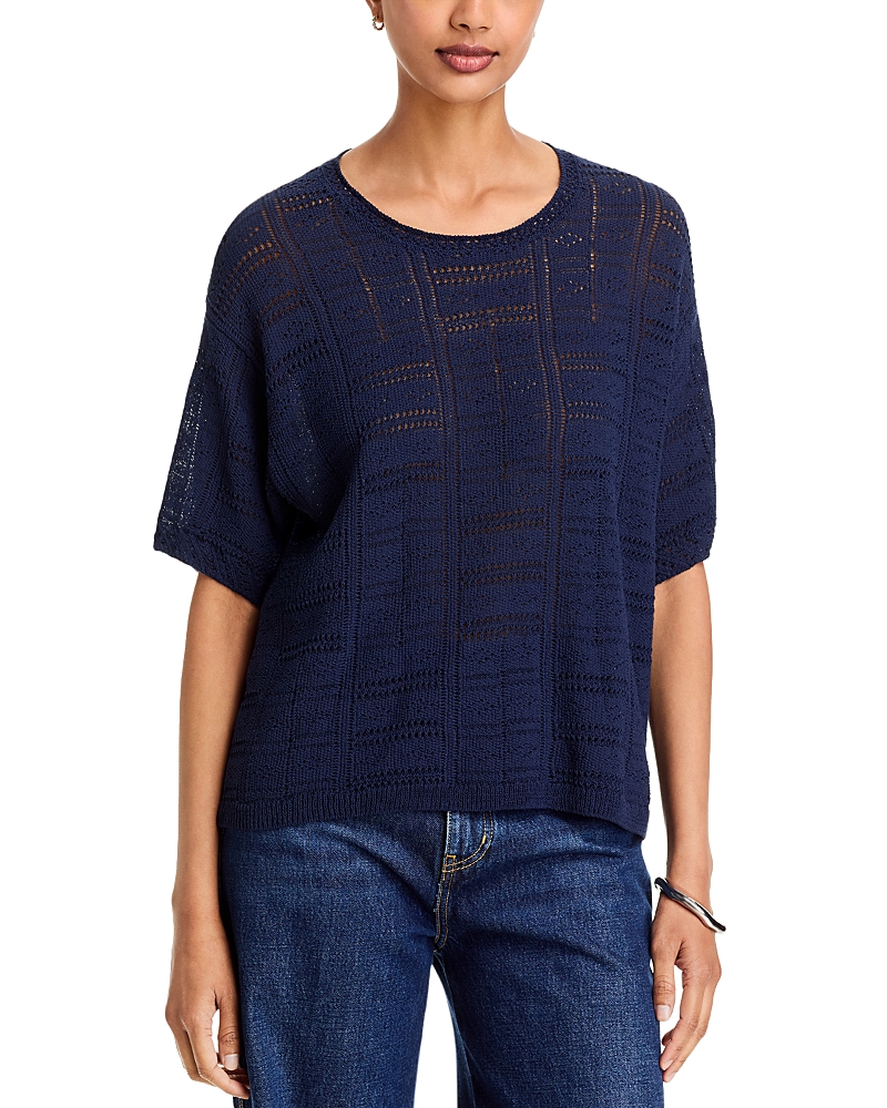 rag & bone Morgan Elbow Sleeve Crewneck Sweater