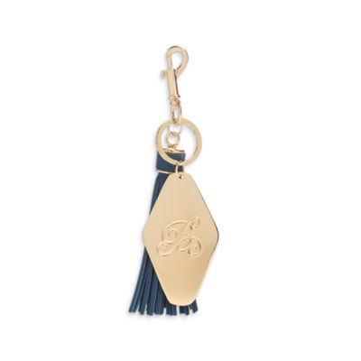 Hotel Bloomingdale's Teal Tassel Key Chain - Exclusive