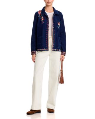 Nadia Collared Cotton Worker Jacket