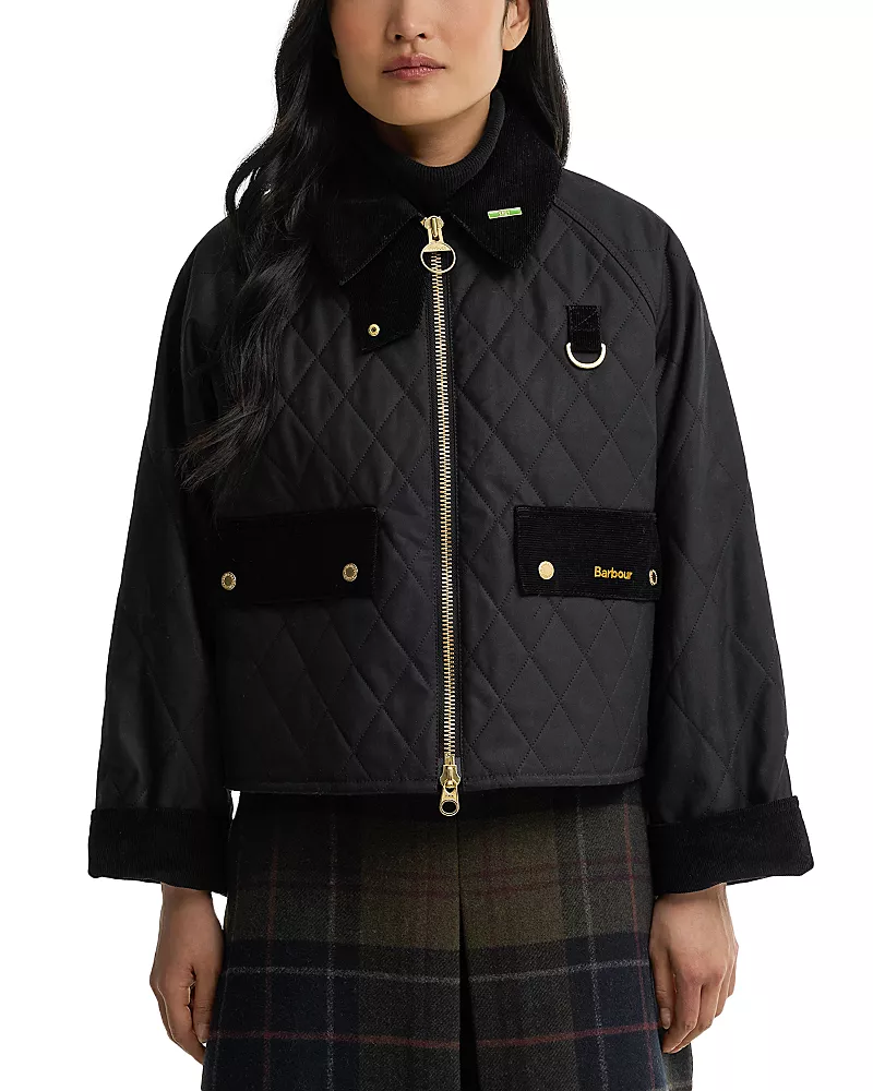 Barbour Icons Quilted Spey Wax Jacket