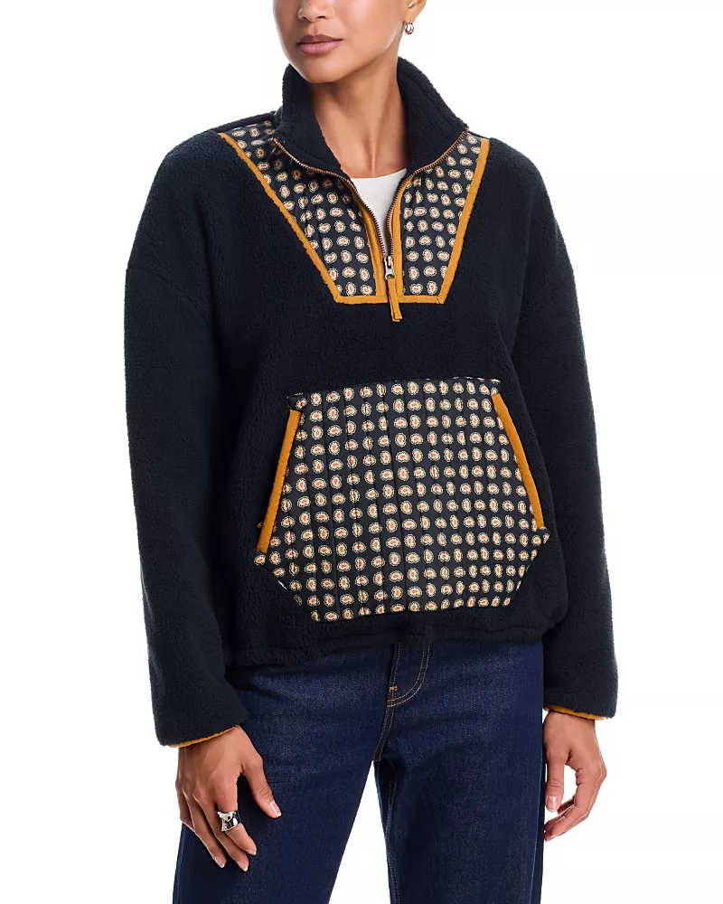 The Great. The Plush Crosswind Pullover Top