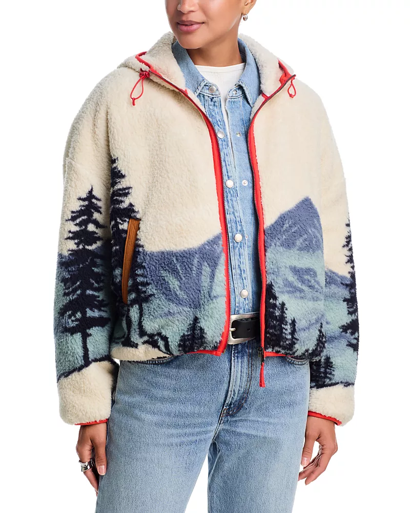 The Great. The Plush Horizon Teddy Jacket