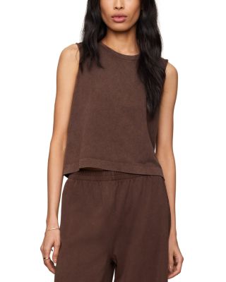 Sloane Cotton Jersey Muscle Tee