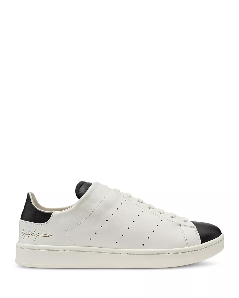 Y-3 Men's Diagonal Stan Leather Sneakers