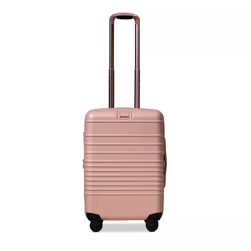 BEIS The Carry-On Roller in Atlas Pink