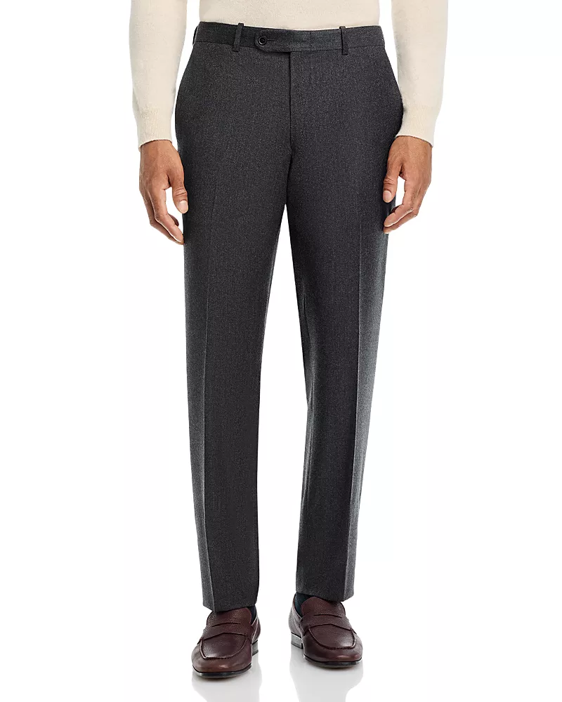 Peter Millar Harker Tailored Fit Flannel Twill Stretch Pants