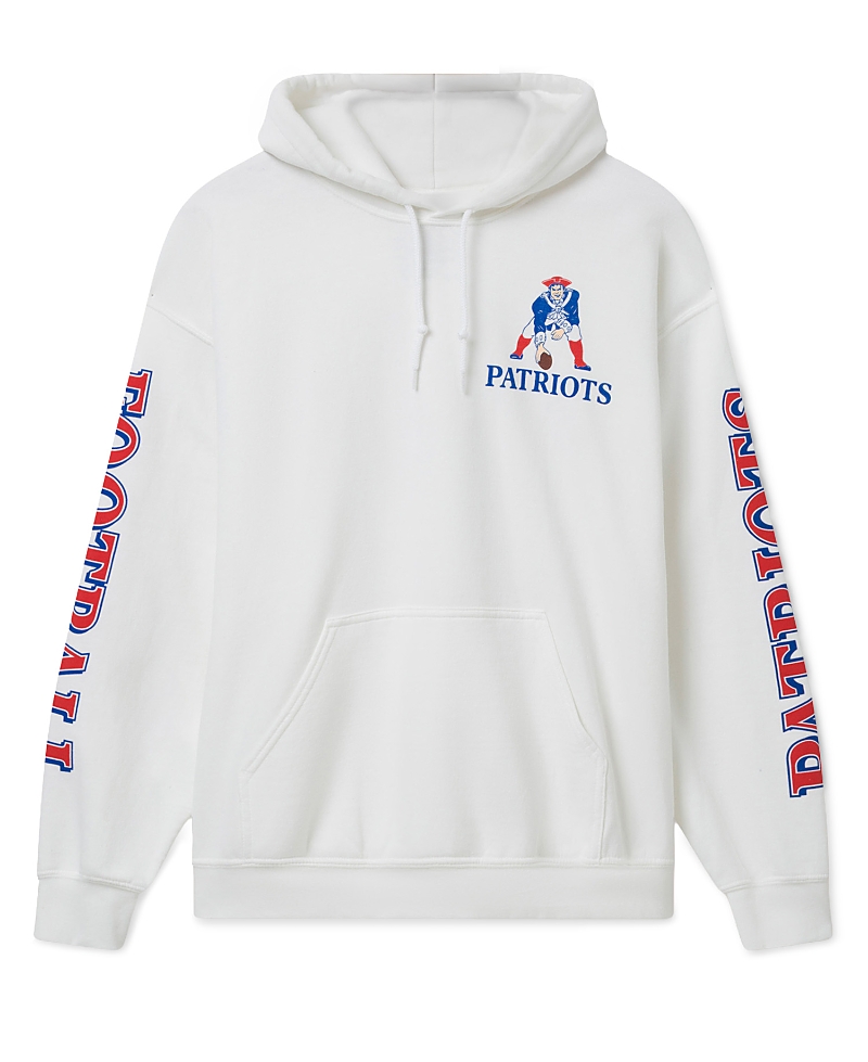 Junk Food Clothing Unisex New England Patriots Fandom Hoodie In White