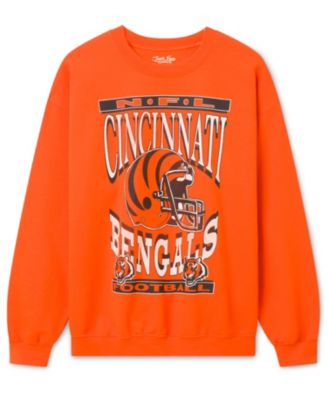  Unisex Cincinnati Bengals Helmet Flea Market Crew Fleece Sweatshirt