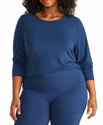 Women's Plus Mia Long Sleeve Movement Tee