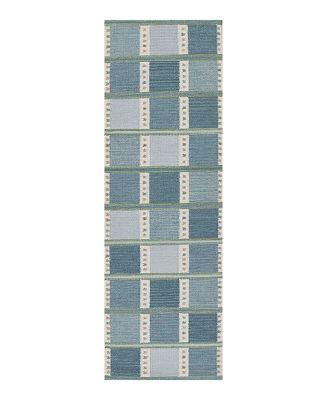 Momeni Scandi SCANDSCN-4BLU Runner, 2'6" x 8'