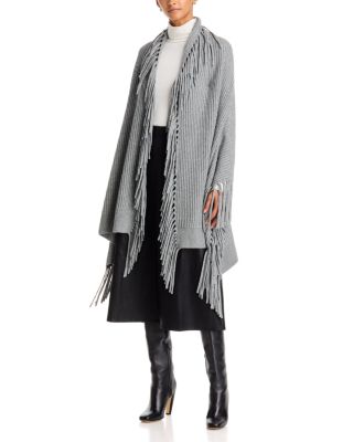 Anais Wool & Cashmere Fringe Wrap