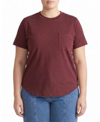 Universal Standard Women's Plus Garcon Tee