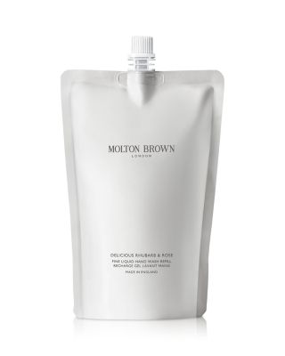 Delicious Rhubarb & Rose Fine Liquid Hand Wash Refill 13.5 oz.