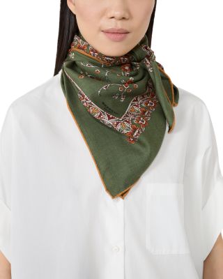 Wkatauro Wool Cashmere & Silk Foulard