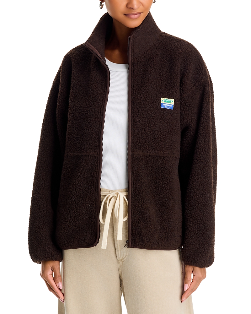 American Vintage Fleece Zippered Jacket