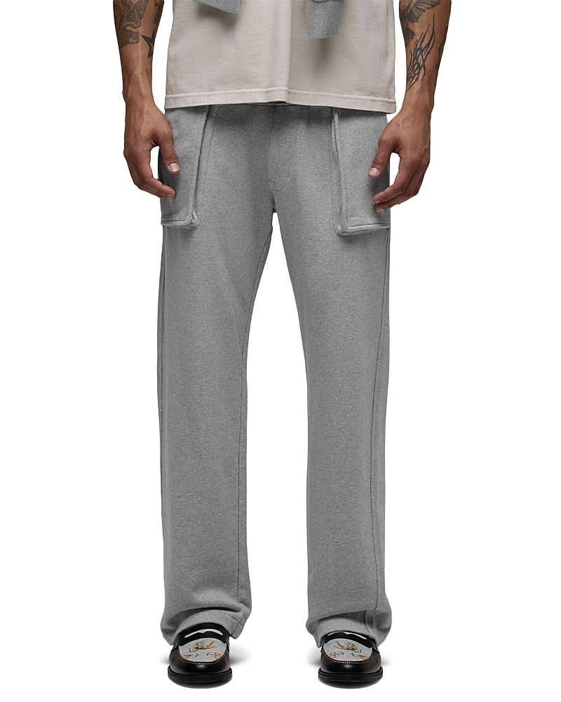 Hudson Straight Leg French Terry Cotton Blend 32 Pants