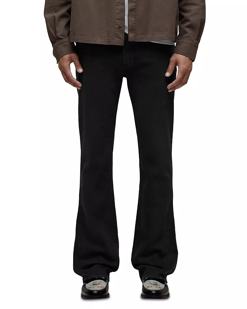 Hudson Walker Kick Flare Cotton Blend 34 Jeans in Bishop