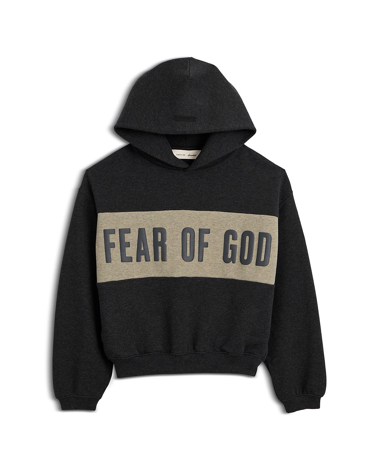 Fear of God Unisex Cropped Fleece Hoodie - Little Kid
