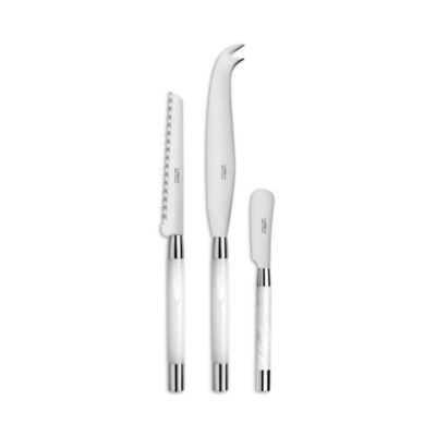 Conty Resin Handle 3-Piece Cheese Knife Set