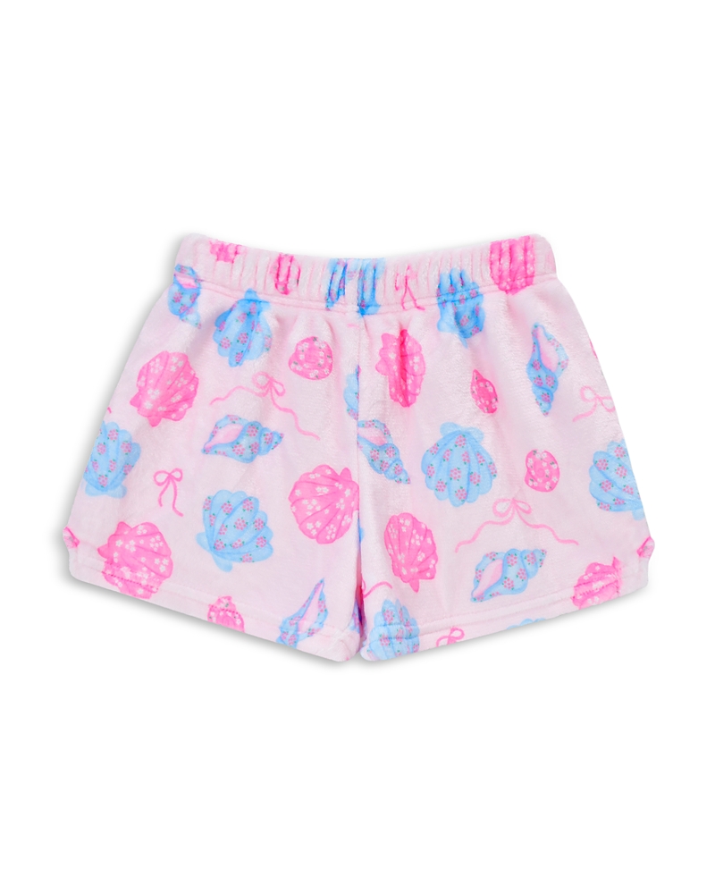Iscream Girls' Seashells Plush Shorts - Little Kid, Big Kid