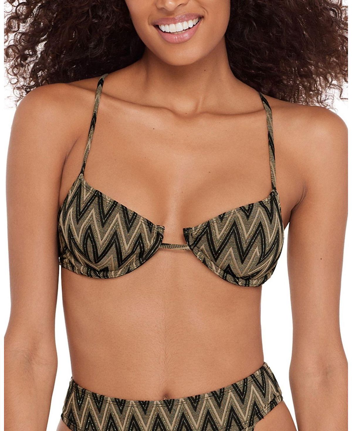 Steve Madden X-Back Demi Underwire Top