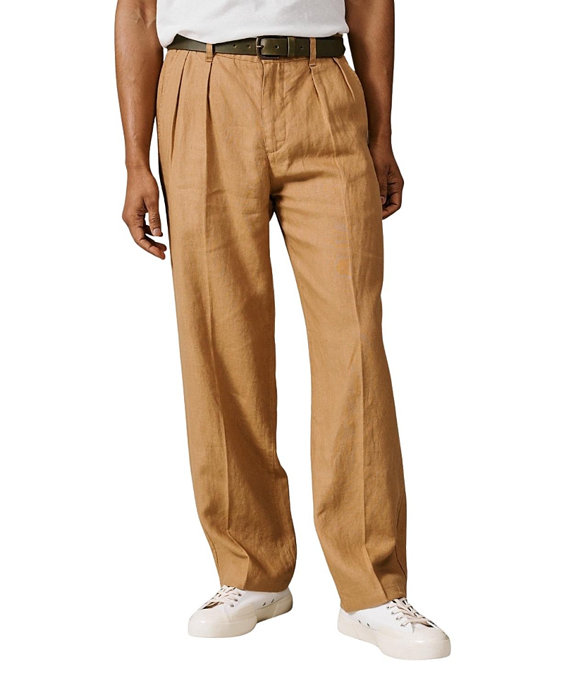 Aubin Belvedere Relaxed Linen Trouser