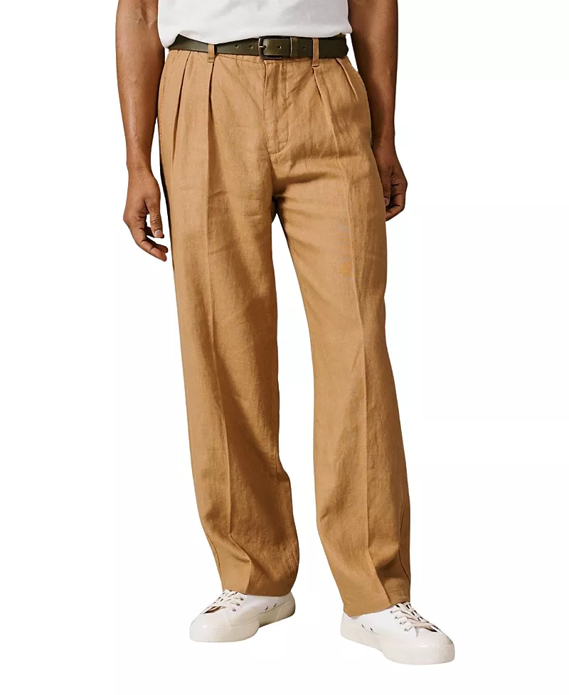 Aubin Belvedere Relaxed Linen Trouser