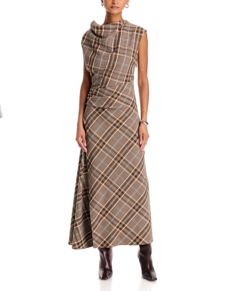 Simkhai Burke Draped Sleeveless Maxi Dress