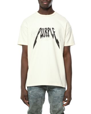 Inside Out Metal Logo Cotton T-Shirt
