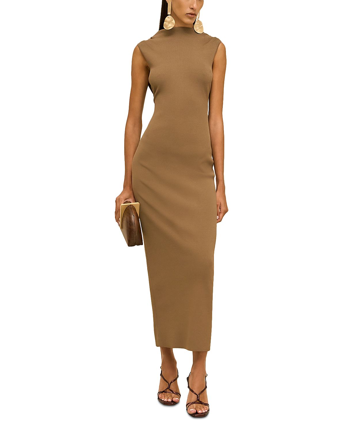 Cult Gaia Perila Embellished Back Dress