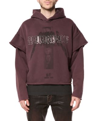 Tactical Layer Logo Graphic Cotton Hoodie