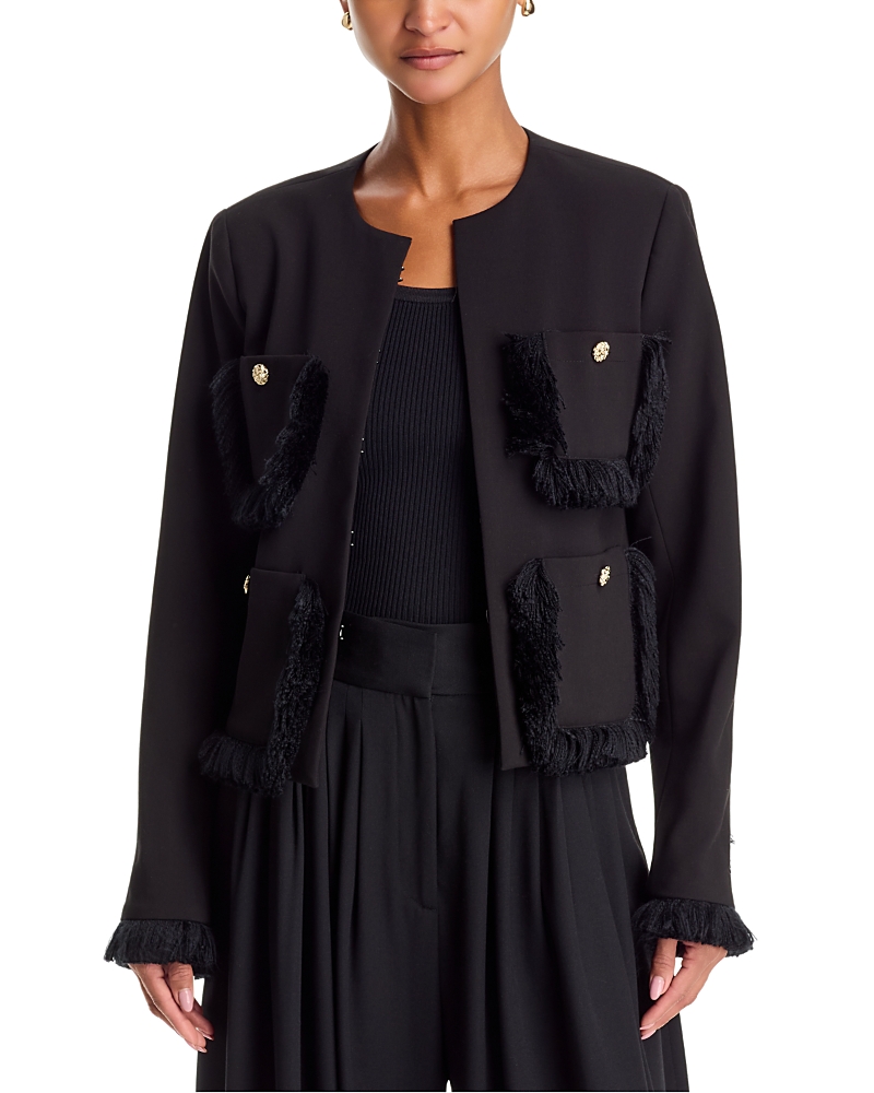 Essentiel Antwerp Kinetic Fringed Jacket