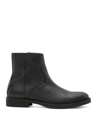 Men's Lang Leather Zip Boots