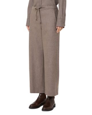 Smmfloria Wool Blend Relaxed Pants